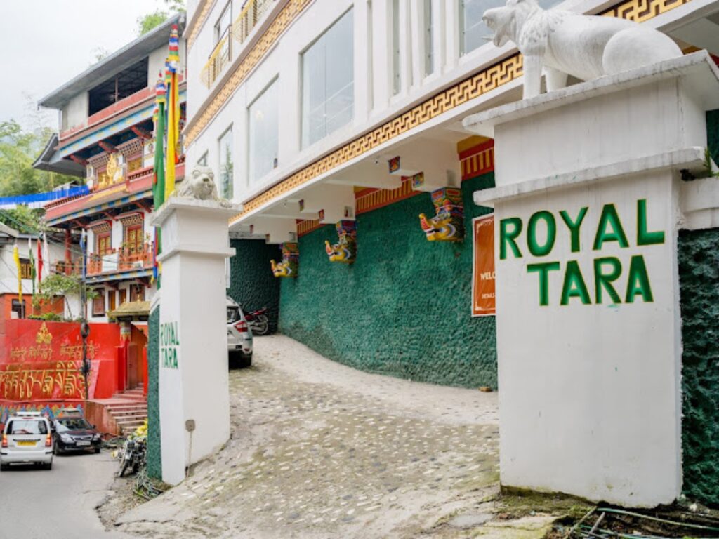 Experience elevated luxury at Hotel Royal Tara, Bonvoyagers' signature property in Gangtok. Featuring 22 meticulously designed rooms with breathtaking mountain views, this boutique hotel combines traditional Sikkimese charm with modern comfort. Minutes from major attractions, discover the perfect mountain retreat in the heart of Sikkim's capital.