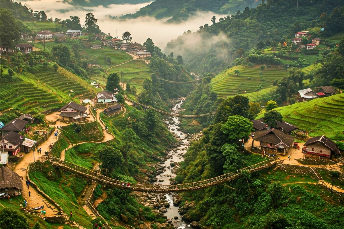 Meghalaya holiday packages featuring Northeast exploration waterfalls and tribal culture