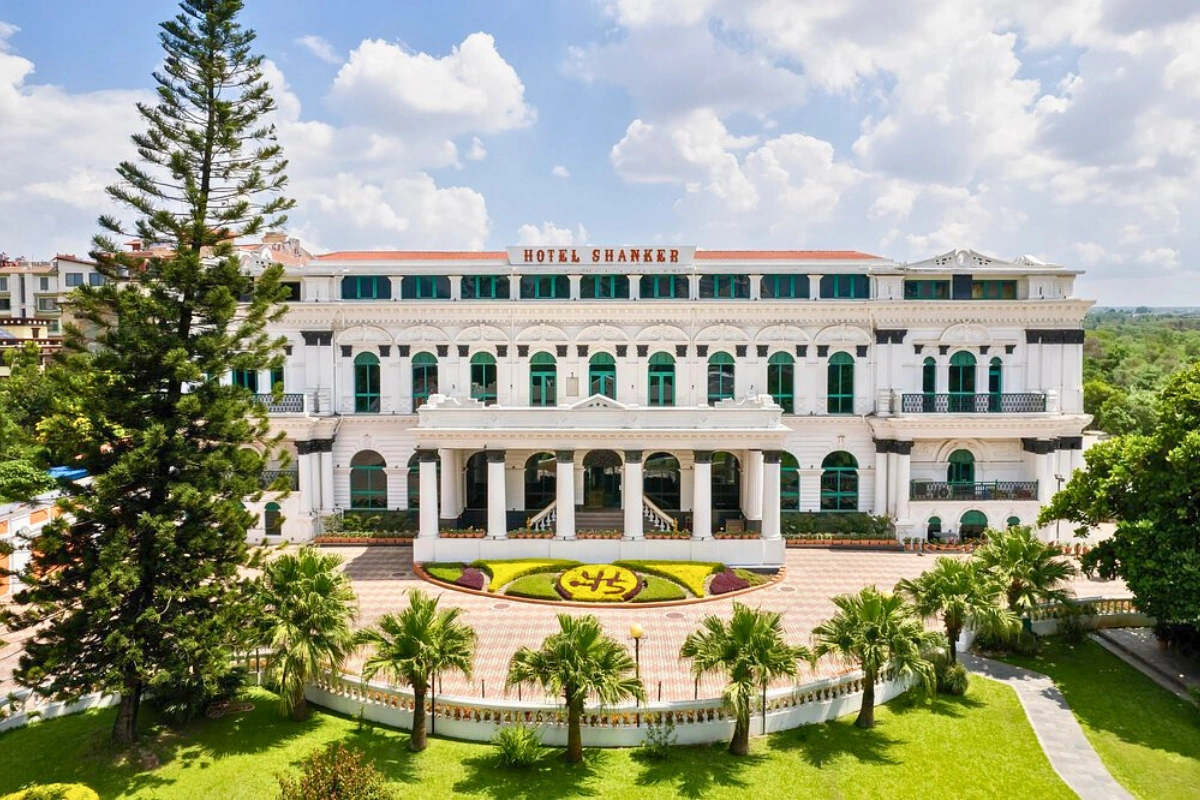 Book heritage hotel in nepal swimming pool gardens